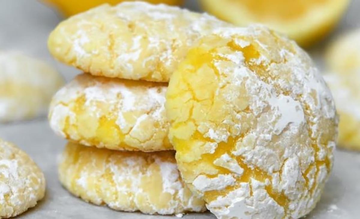 Saia do convencional! Aprenda a preparar cookie de limão macio por dentro e crocante por fora