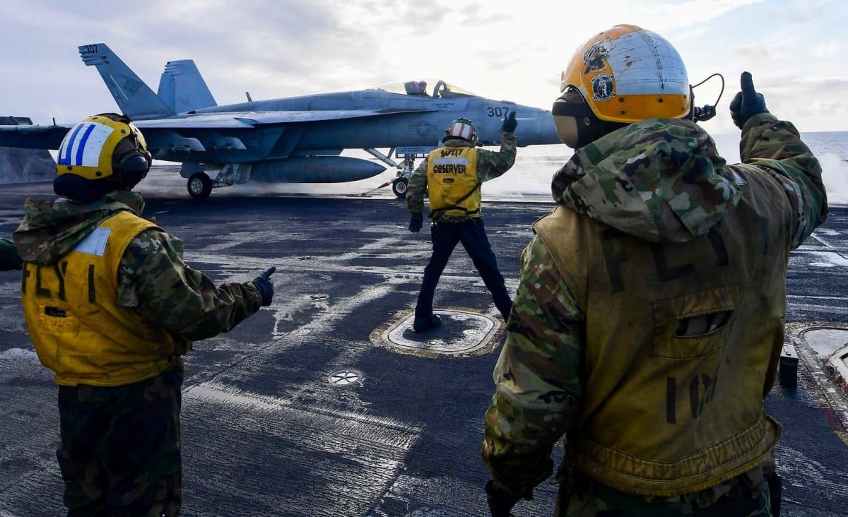 The Navy sent another carrier on a rare trip to the high north. Here's how sailors kept it going in harsh conditions around Alaska