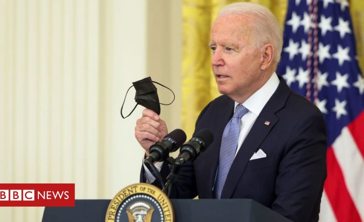 Covid-19: Biden tells states to offer $100 vaccine incentive as cases rise