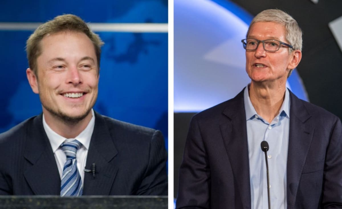 Elon Musk Allegedly Asked to be Apple’s CEO When Tim Cook Asked to Buy Tesla