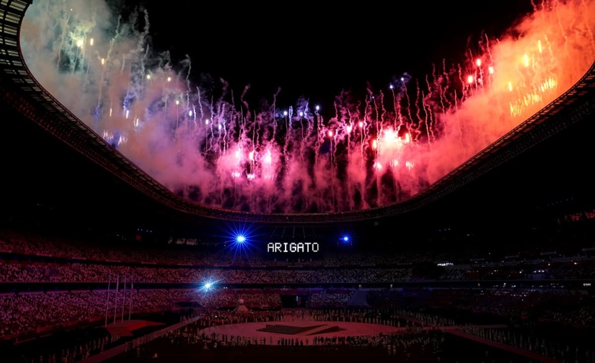 Olimpíadas 2020: Veja as melhores imagens da cerimônia de encerramento