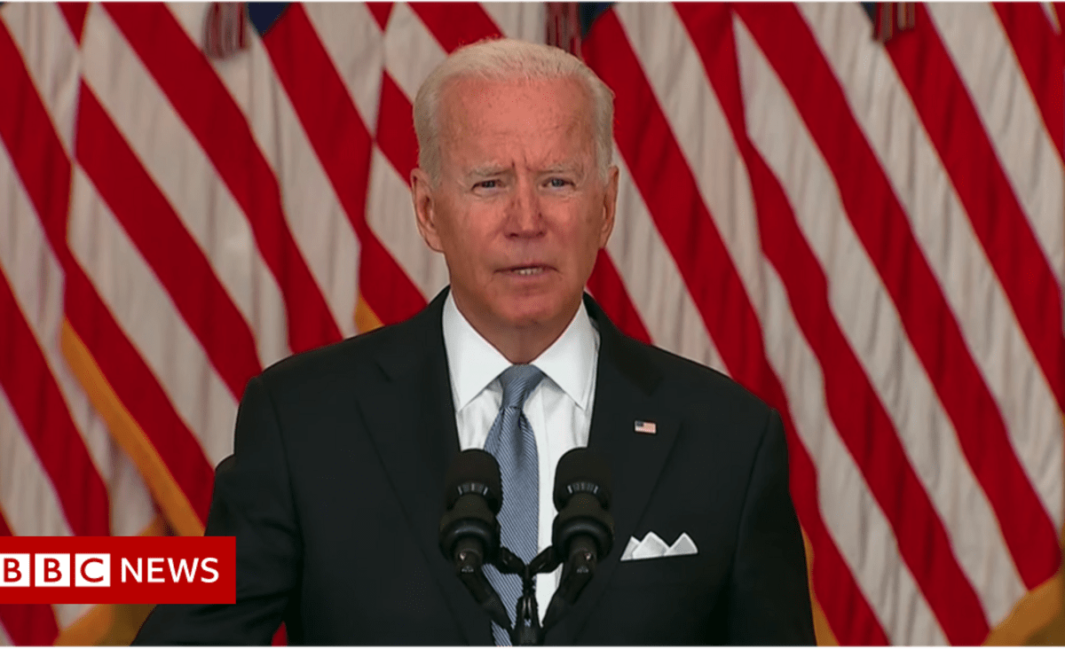Biden defends US withdrawal from Afghanistan
