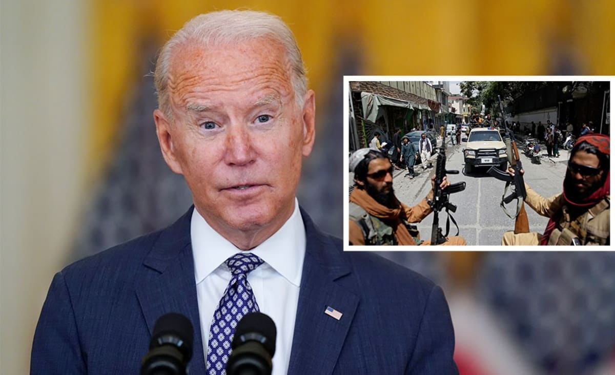 Biden scheduled to head to Delaware as Afghanistan crisis spirals
