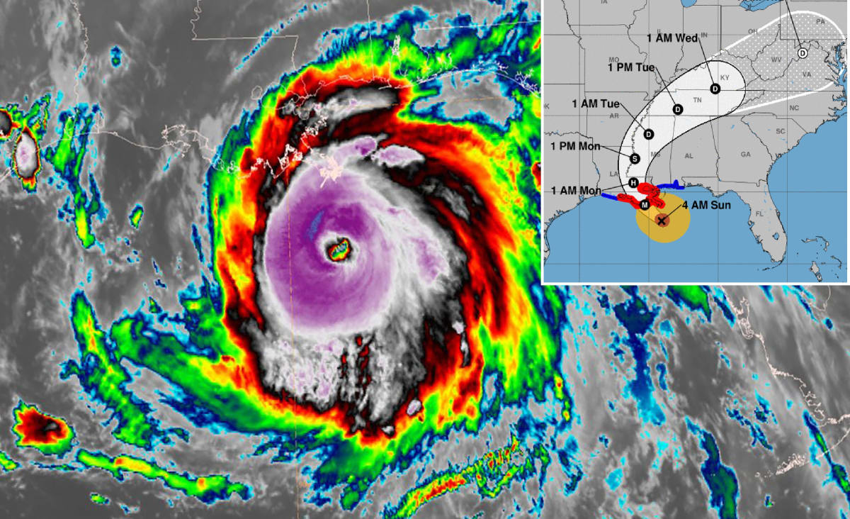 Hurricane Ida barreling toward Louisiana as Category 4 storm