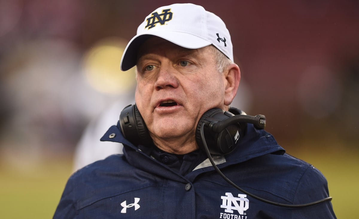 Brian Kelly jokes Notre Dame players ‘need to be executed’ after thrilling win