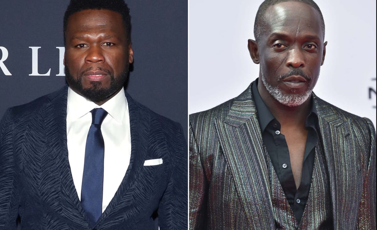50 Cent ripped for using Michael K. Williams’ death to promote TV show, liquor