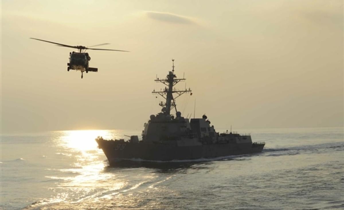 Navy helicopter rotor hit flight deck in incident that killed five sailors
