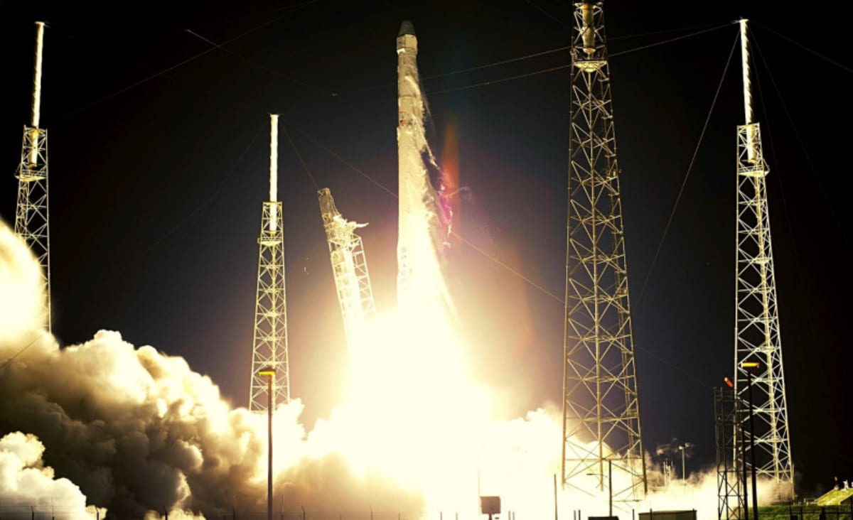 SpaceX Finally Launched Its First Crew of Private Citizens to Space