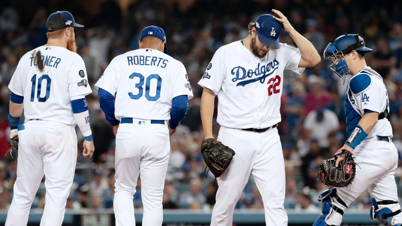 With baseball in limbo, Clayton Kershaw's shot at redemption is on hold