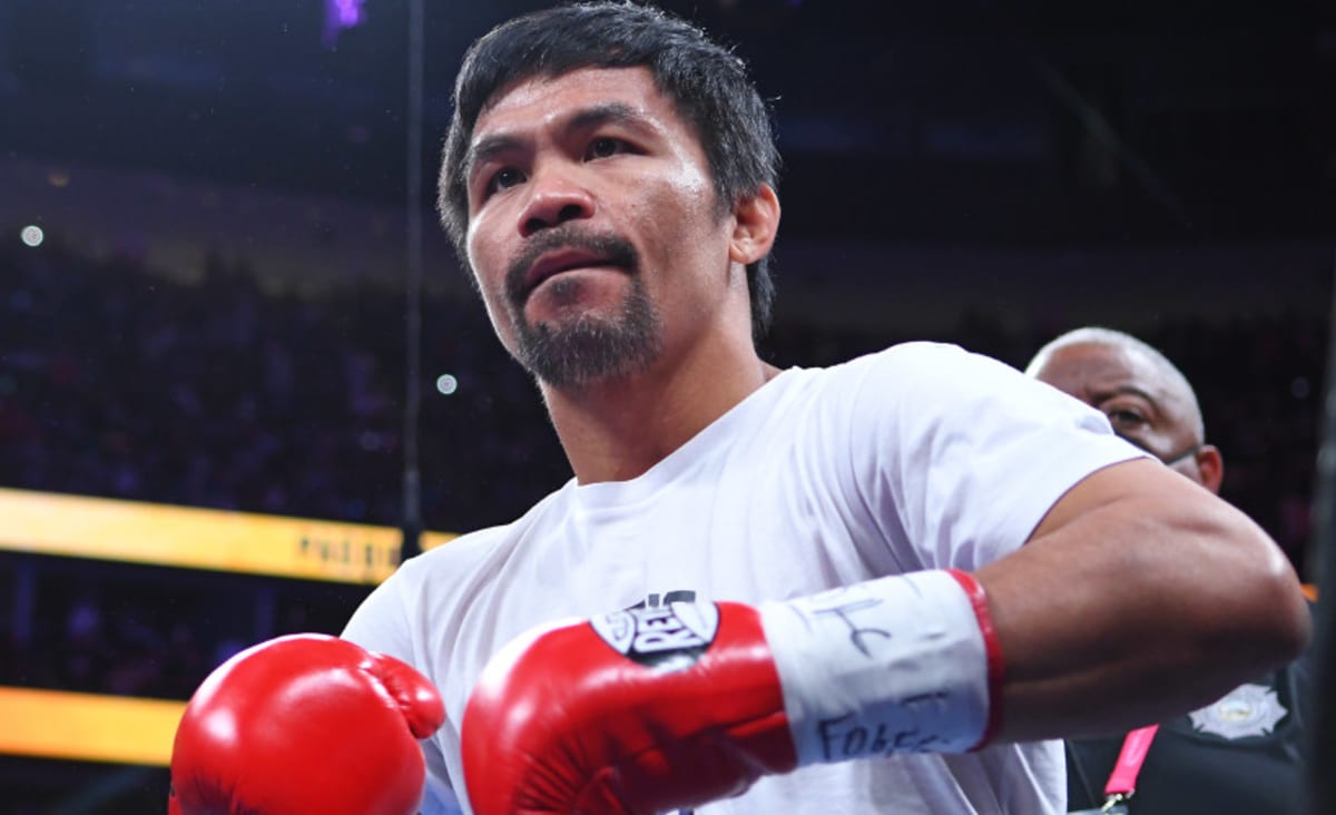 Philippine boxing star Manny Pacquiao running for president