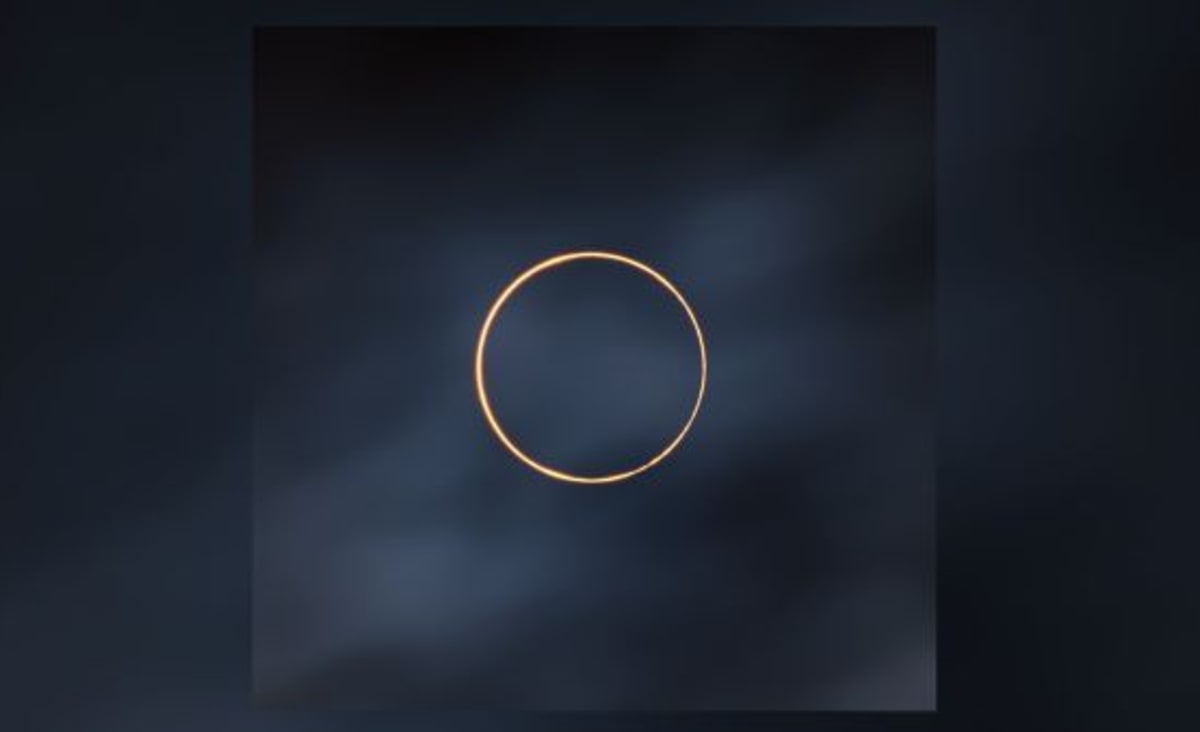 Solar eclipse looks otherworldly in 'Golden Ring' astrophotography shot