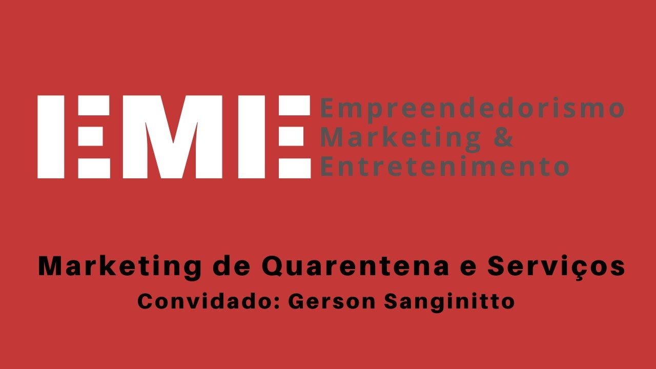 EME: MARKETING DE QUARENTENA E SERVIÇOS - JIU JITSU