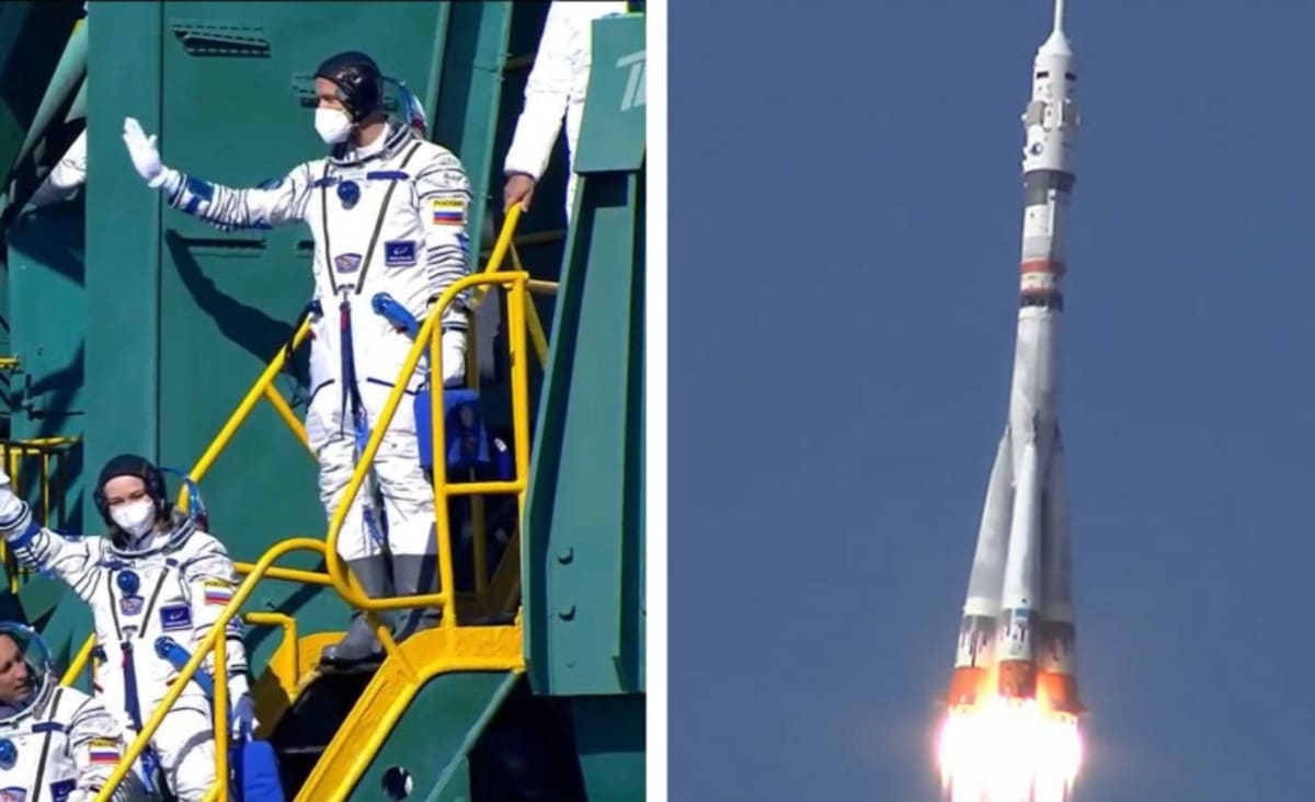 Russia Just Beat Hollywood to the International Space Station
