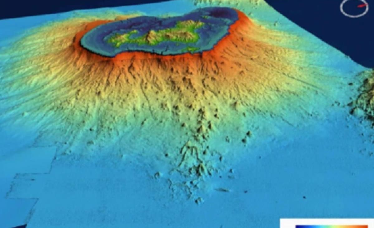 Largest underwater eruption on record spawned a new volcano