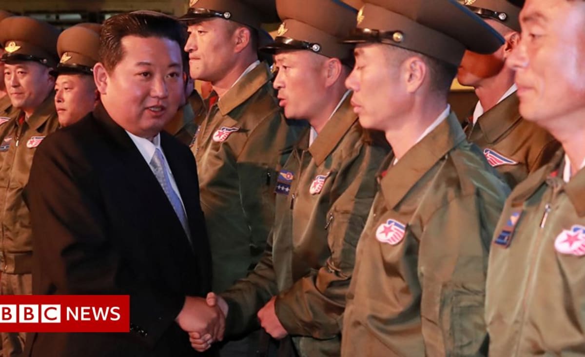 North Korea: Kim Jong-un vows to build 'invincible military'