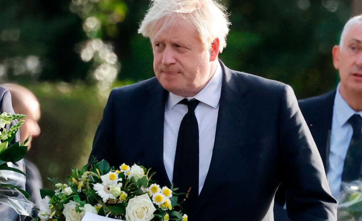 UK PM Johnson visits scene where MP was fatally stabbed in terrorist incident