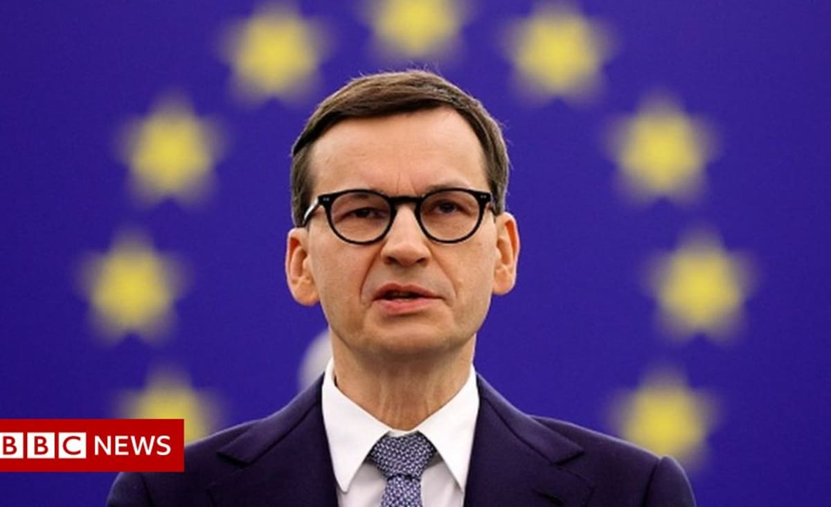Polish PM accuses EU of blackmail as row over rule of law escalates