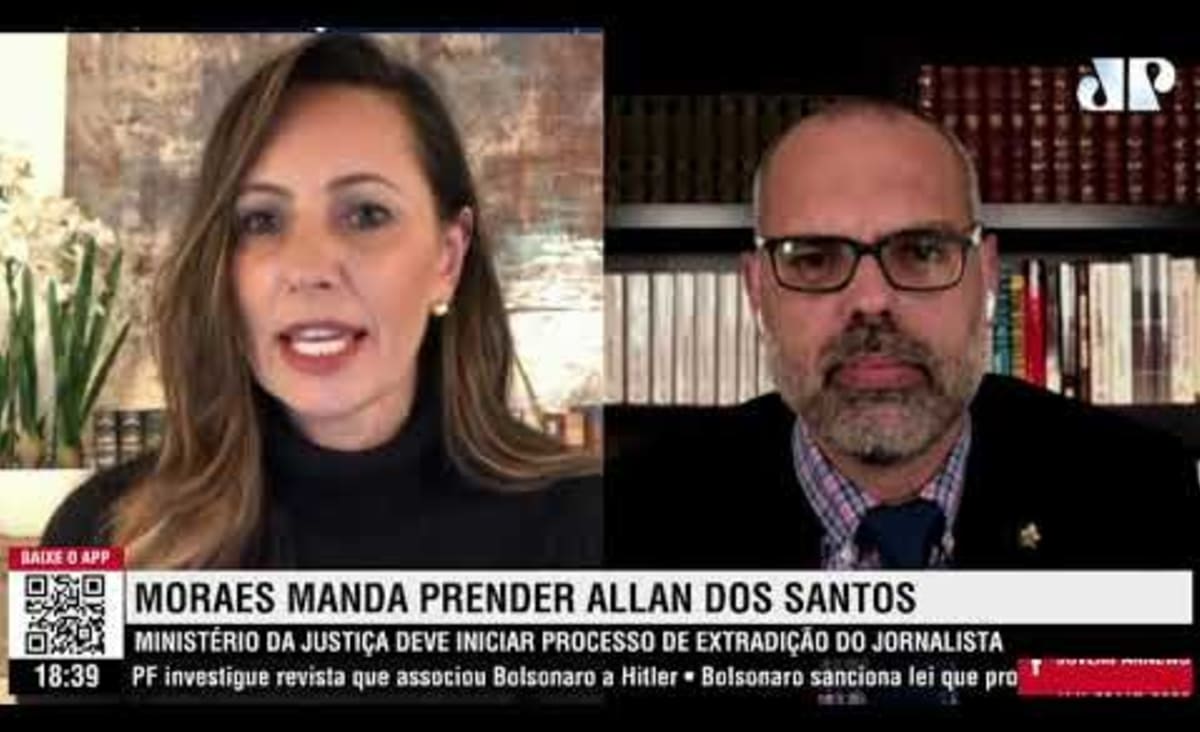 Allan dos Santos comenta pedido de prisão: "Perseguição abjeta"