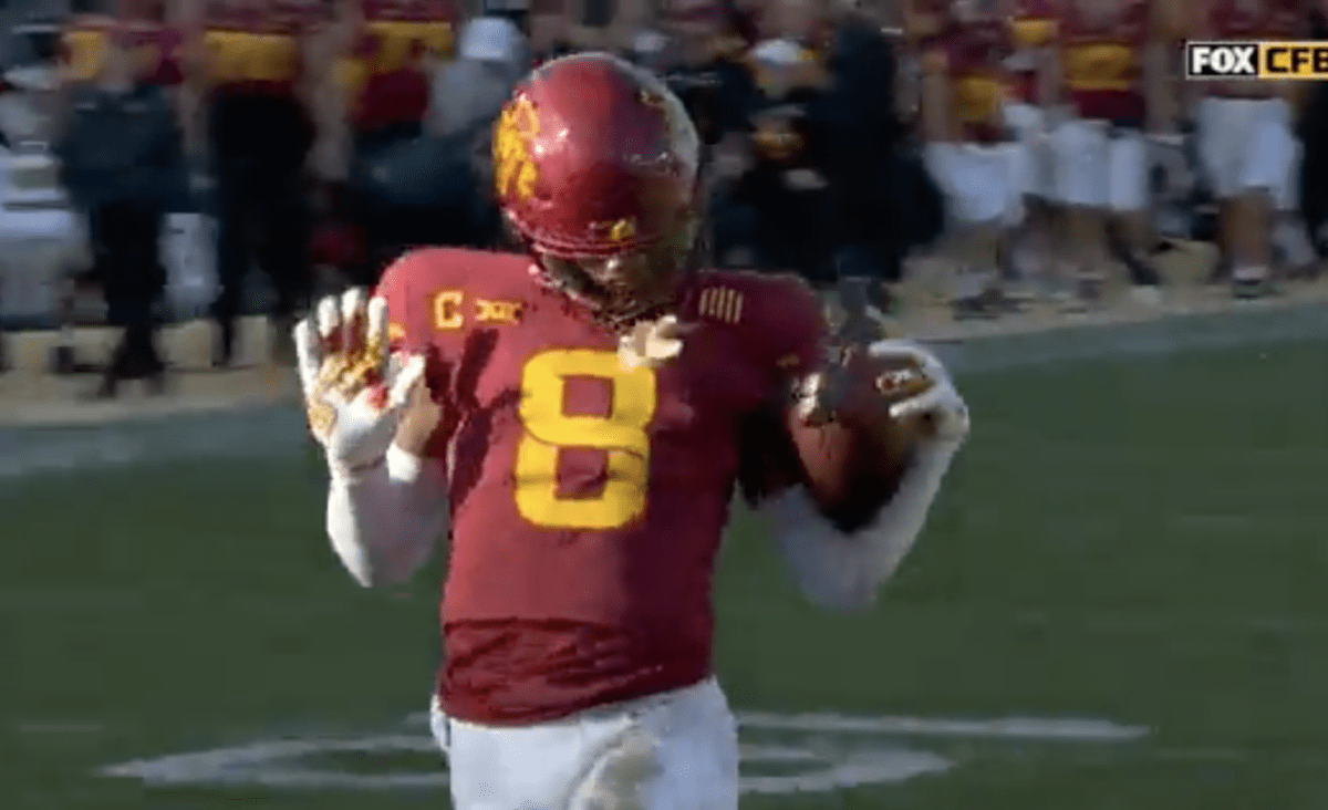Officials nullify Iowa State TD with horrible taunting penalty