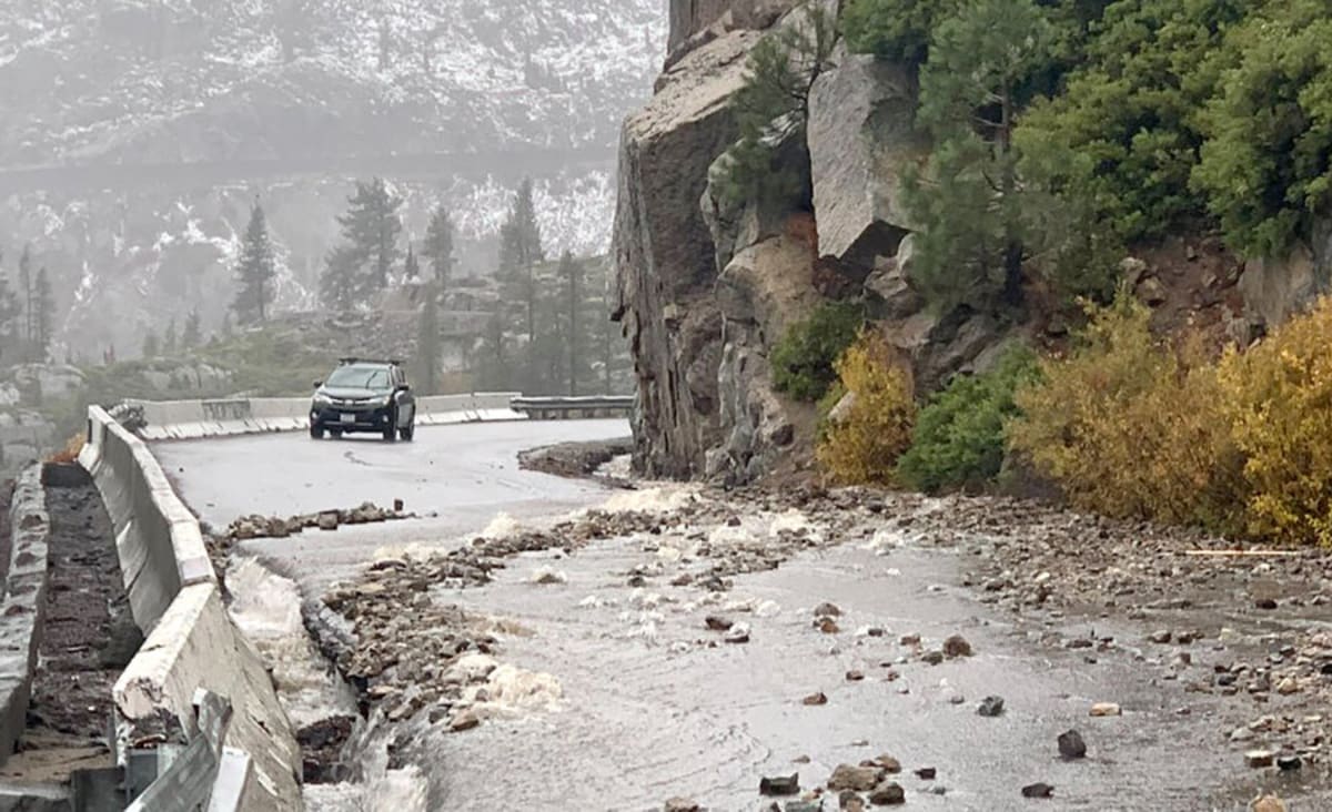 Bomb Cyclone and ‘Atmospheric River’ Pummel California With Rain and Wind