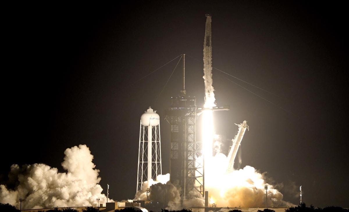SpaceX crew launch marks 600 space travelers in 60 years