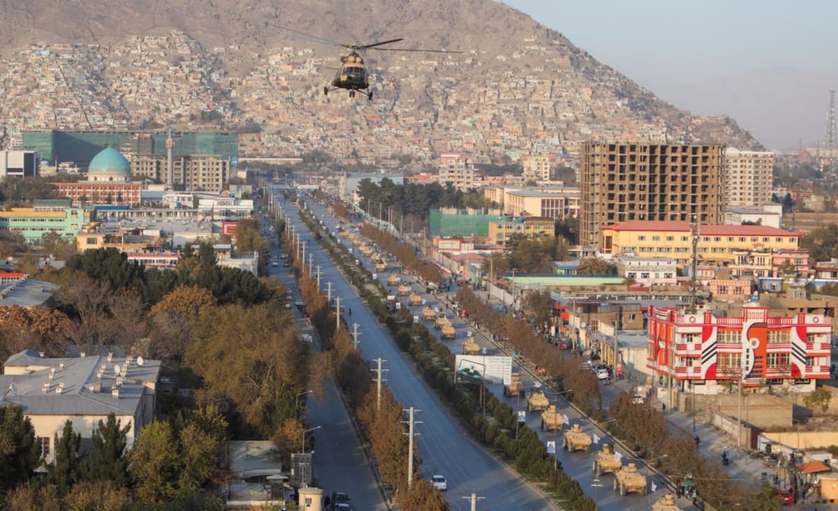 Taliban hold military parade with U.S.-made weapons in Kabul in show of strength