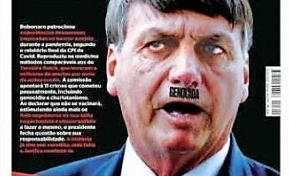 Juiz não vê crime em capa de revista que associou Bolsonaro a Hitler (Contra Bolsonaro tudo é permitido)