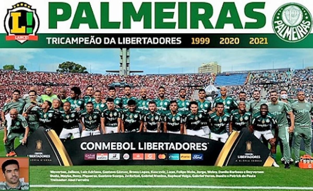 Palmeiras de Abel Ferreira revalida o título de campeão sul-americano
