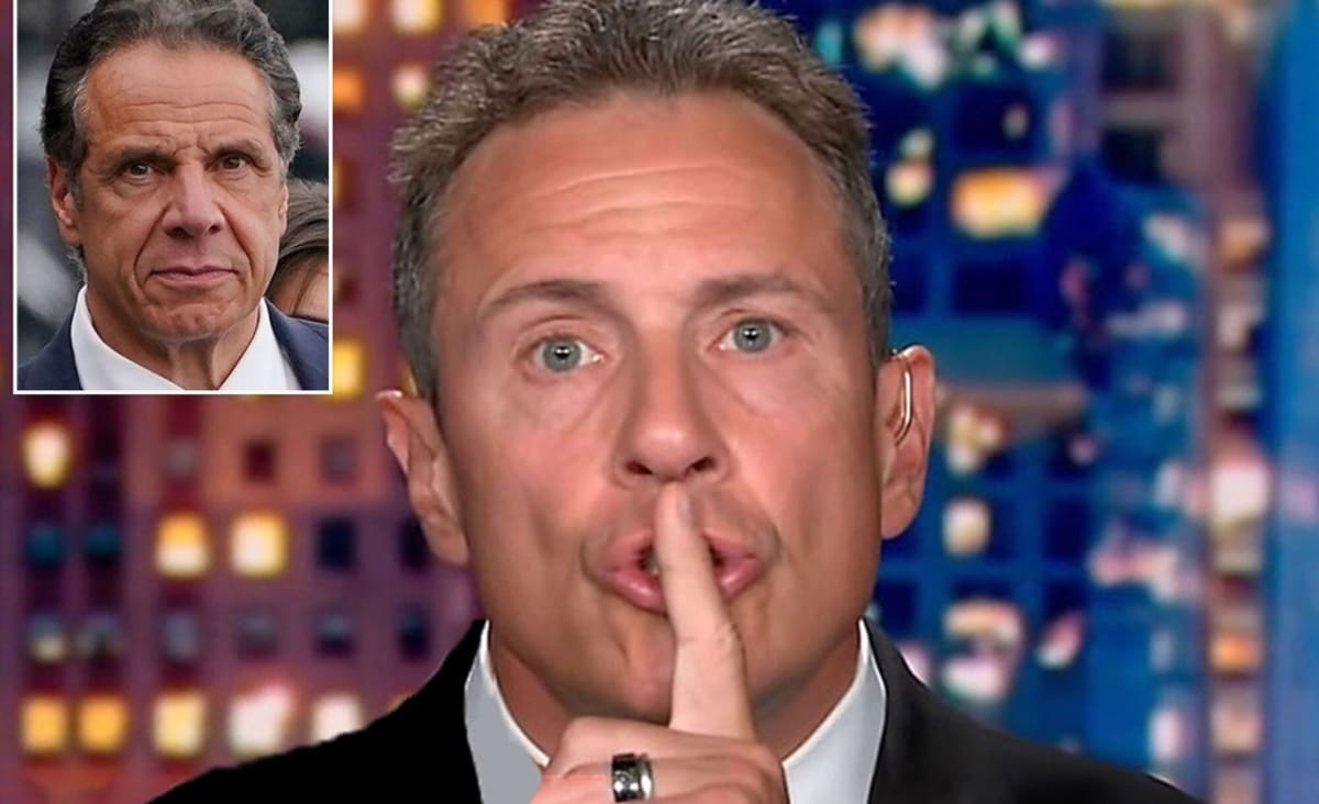 Chris Cuomo silent about helping embattled bro during CNN prime-time show