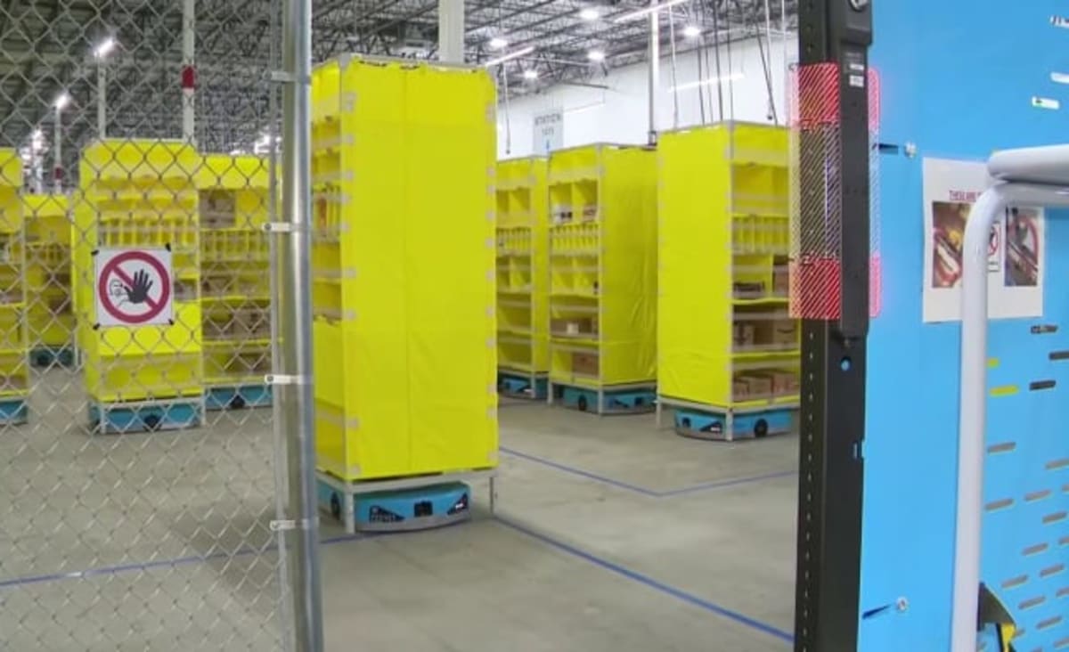 Amazon opens facility in South Florida with more robots than workers