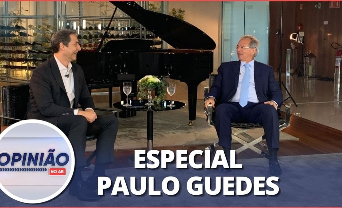 #OpiniãoNoAr com Paulo Guedes (10/12/21) | Completo