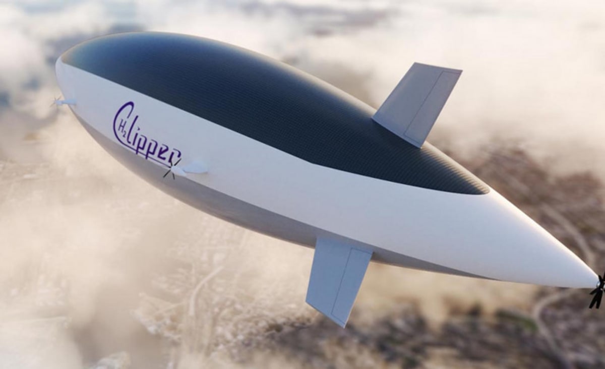 Hydrogen Airships Promise Zero Emissions at Quarter the Price of Plane Cargo