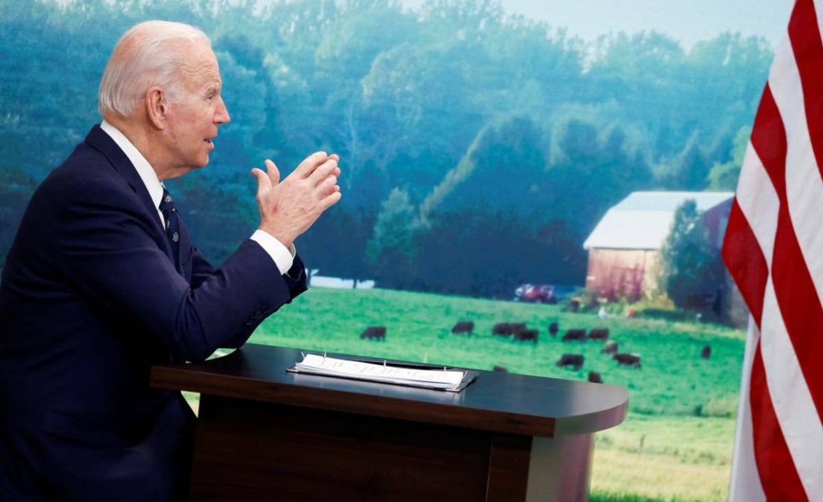 Biden says he found out from family friend that meat costs are soaring
