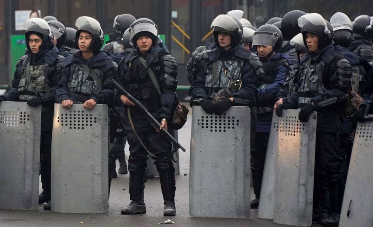 Kazakhstan leader orders security forces to 'kill without warning' to quell violent protests