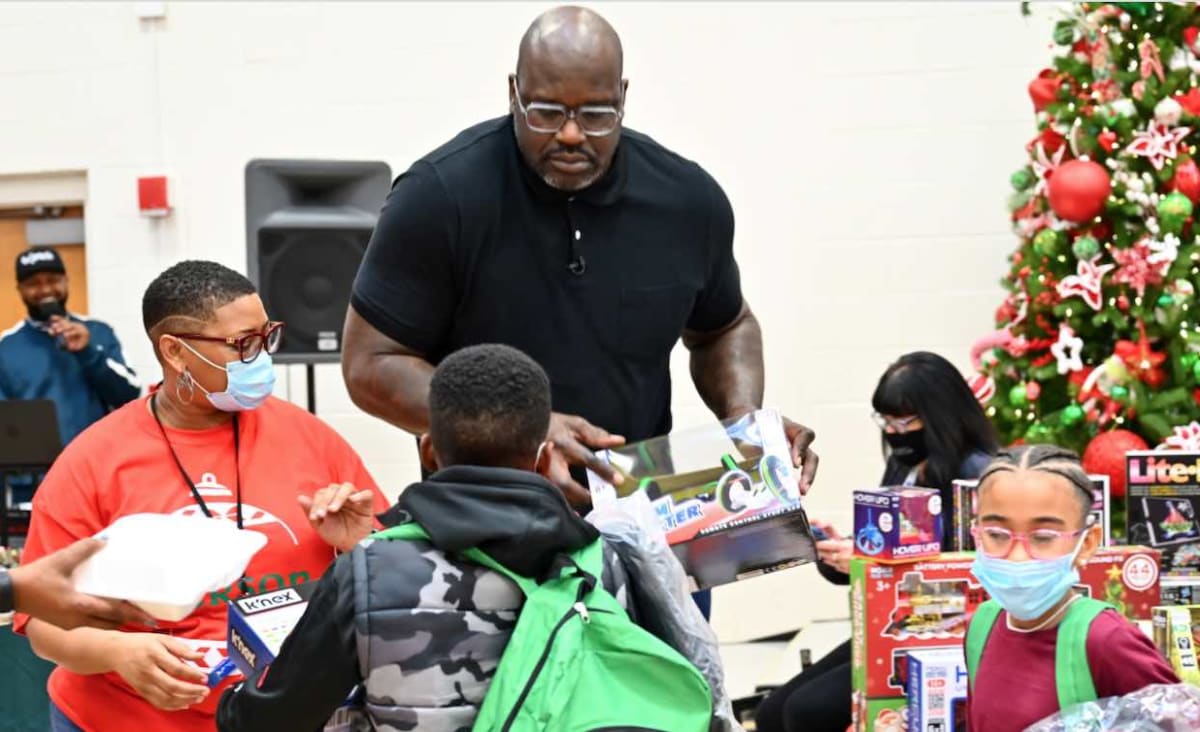 Shaq Brings 2,000 Nintendo Switches and PS5s To Underprivileged Kids On Christmas: A Long List of His Good Deeds