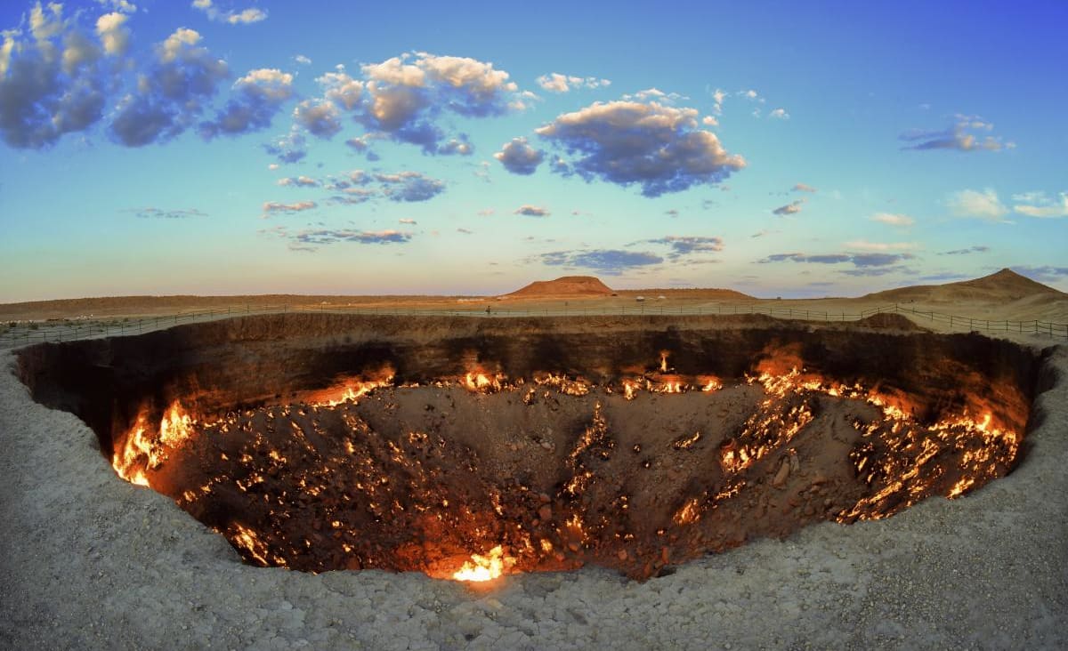 Turkmenistan's leader wants 'Gates of Hell' fire put out