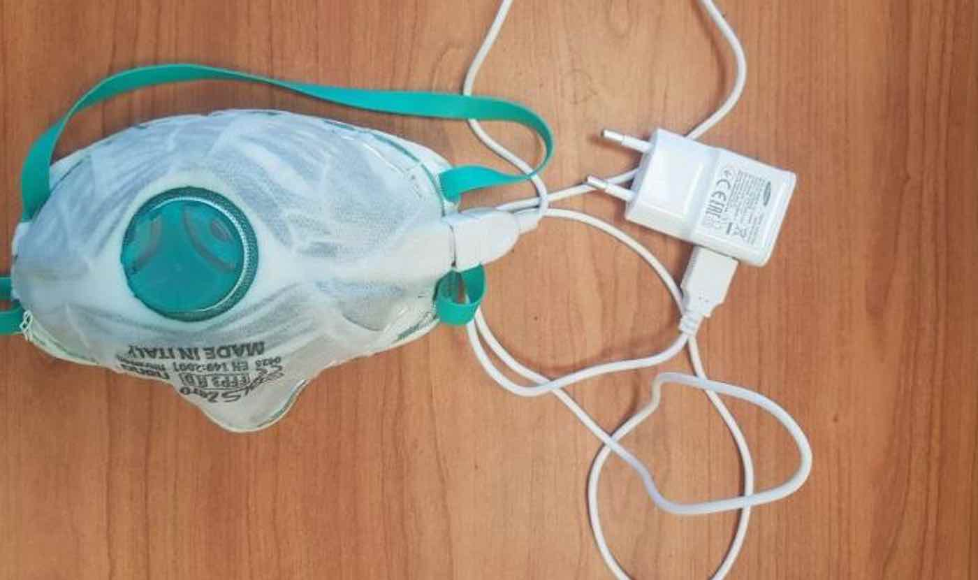 Self-Cleaning Electric Mask Can Power Itself With a Phone Charger—And They Will Likely Only Cost $1 Apiece