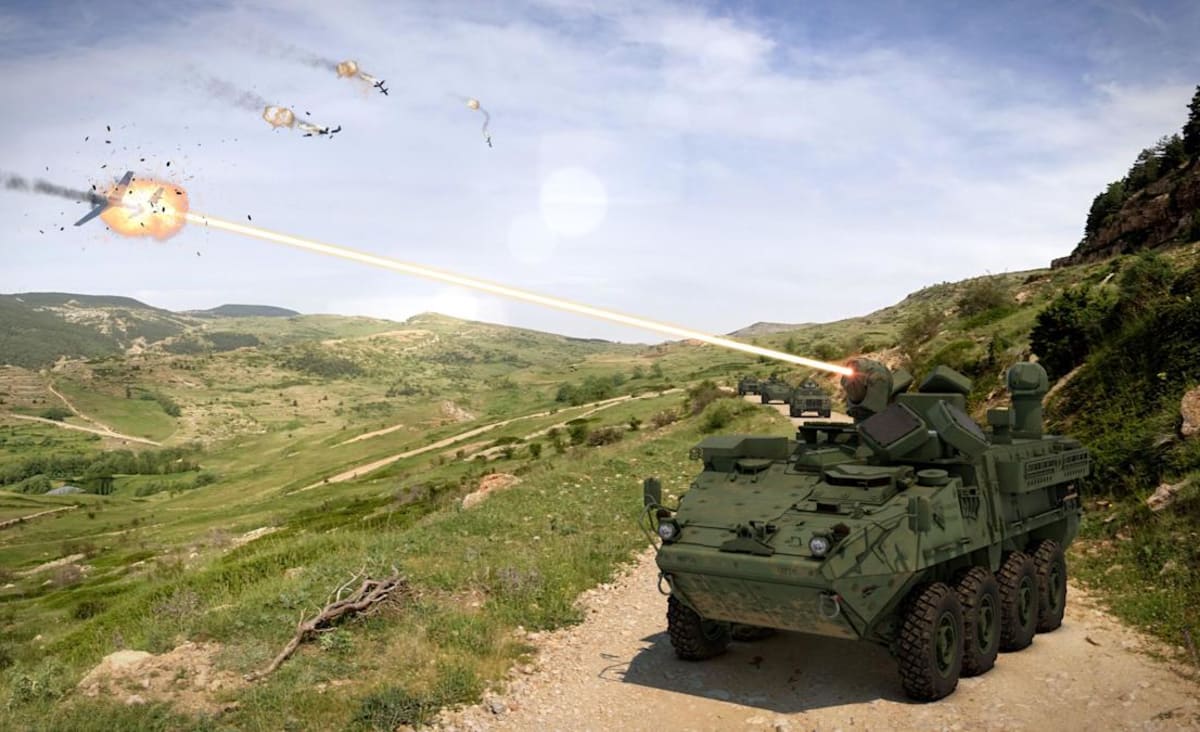 Army readies to deliver first set of Strykers with 50-kilowatt laser weapons