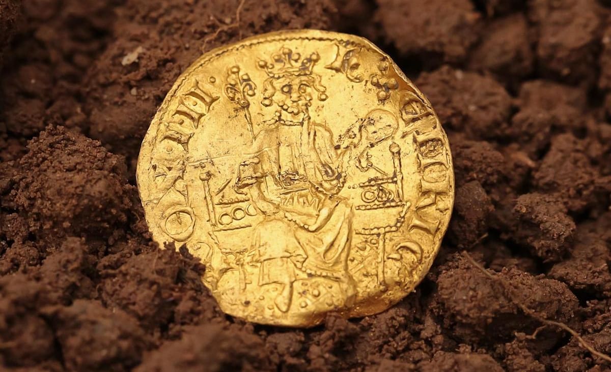 Treasure hunter strikes gold with discovery of 700-year-old Henry III coin