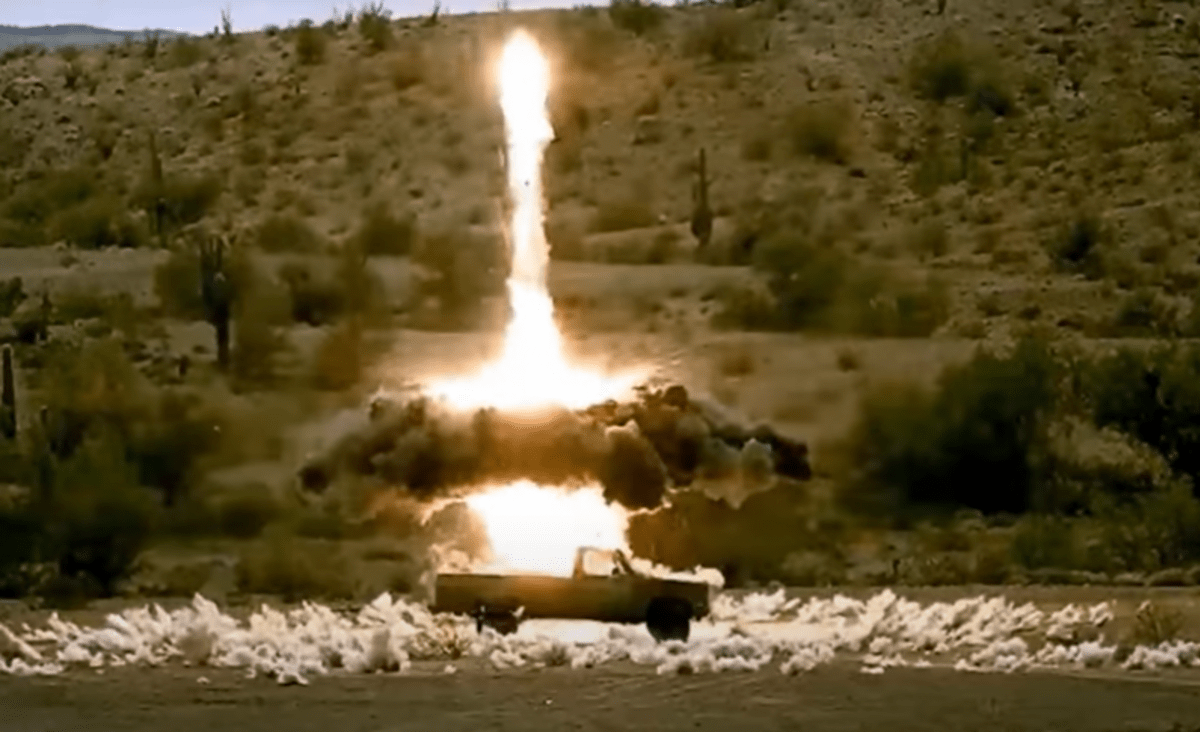 Raytheon Sets a New Range Record of a Projectile on a Gun System