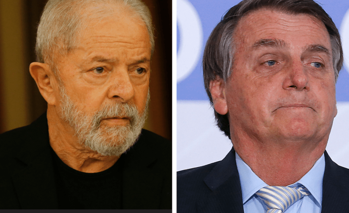 Lula e Bolsonaro aparecem tecnicamente empatados em nova pesquisa