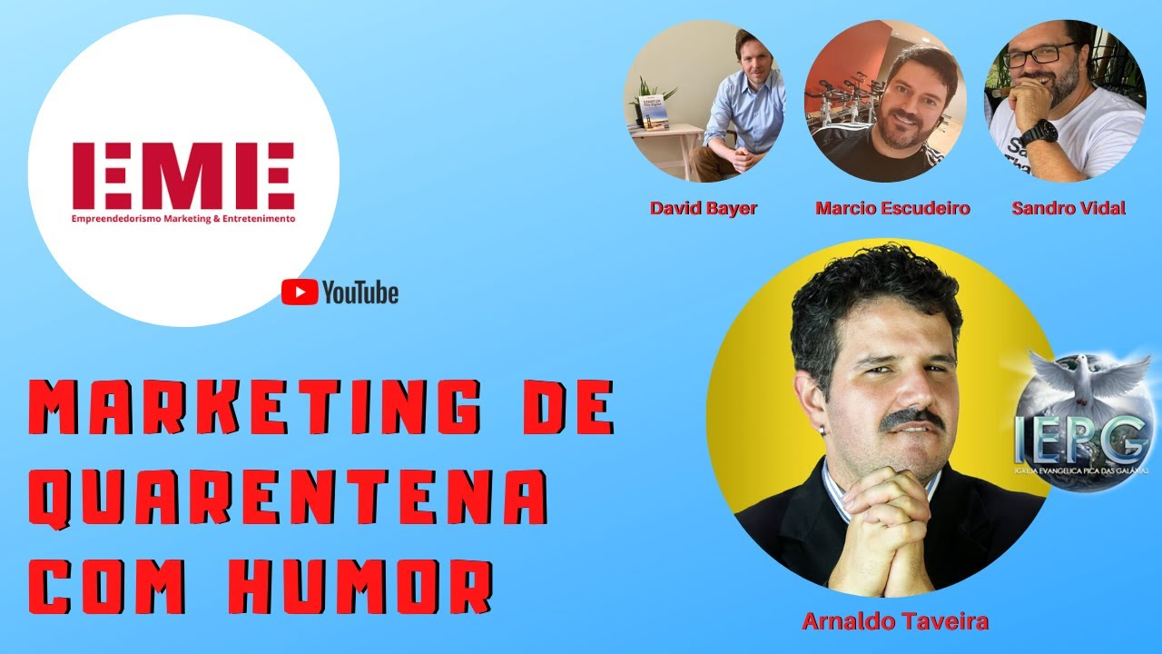 MARKETING DE QUARENTENA COM HUMOR