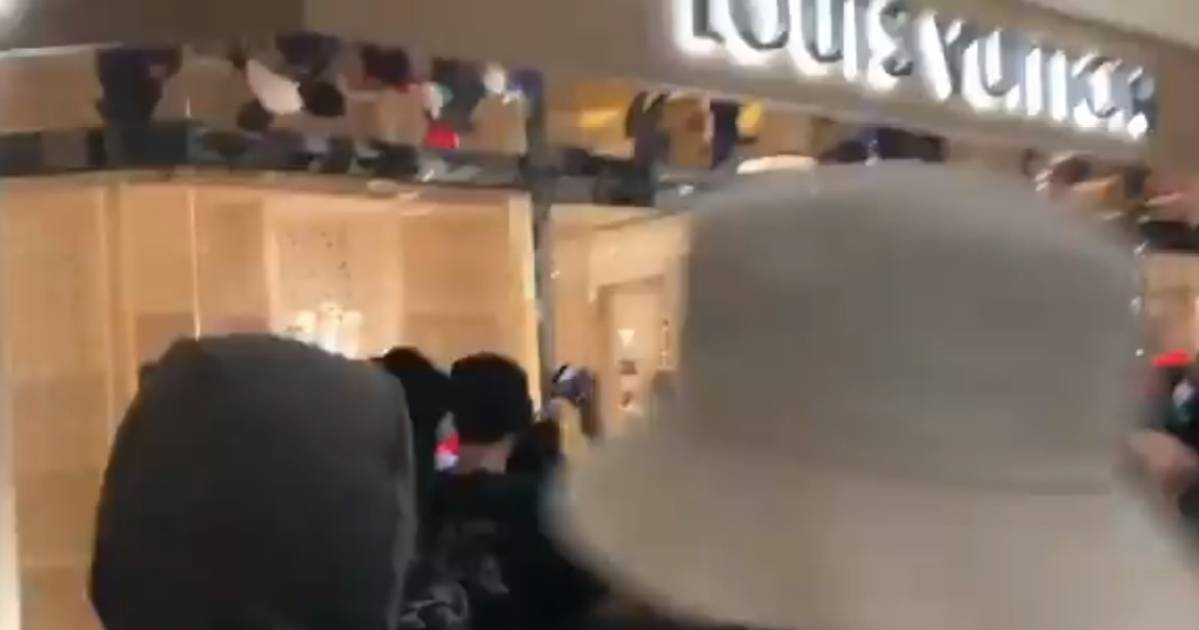 Watch: Rioters loot luxury stores in Portland, Louis Vuitton bags worth $85K stolen 