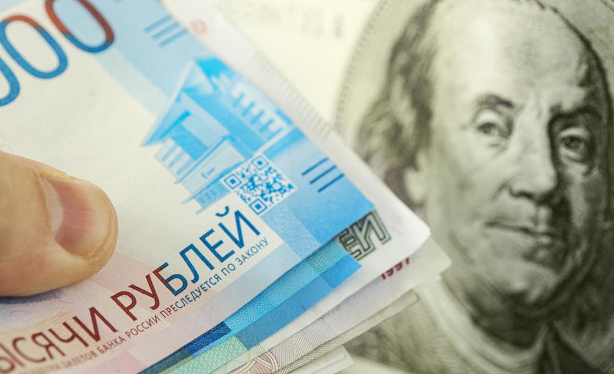 Russia's ruble worth less than 1 cent after West tightens sanctions