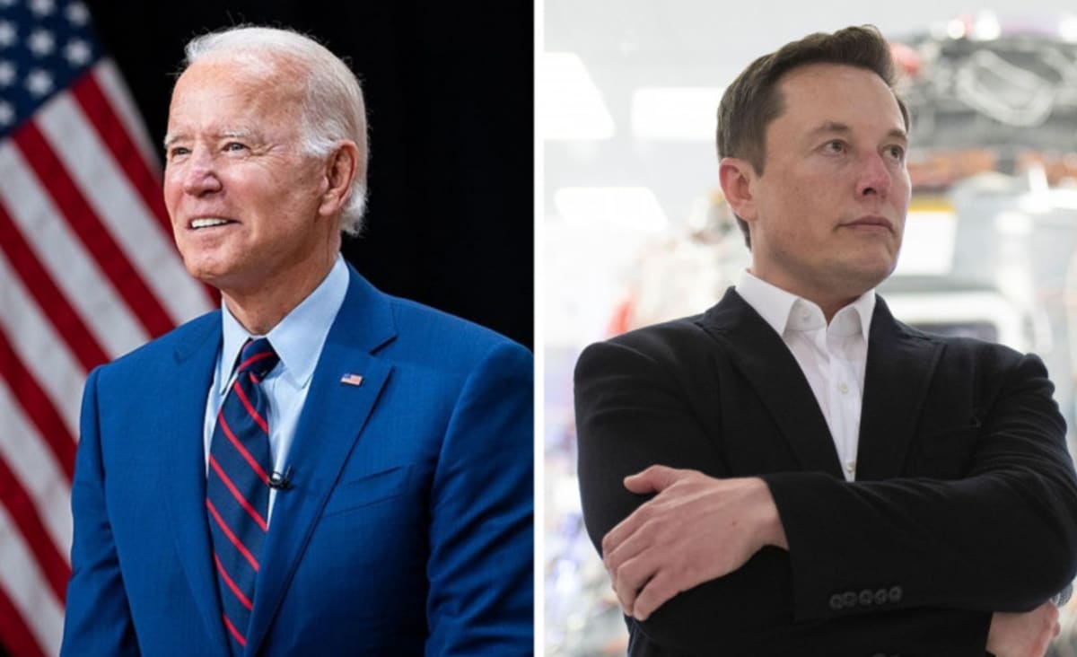 Biden praised Ford and GM for $18B EV investments with no mention of Tesla