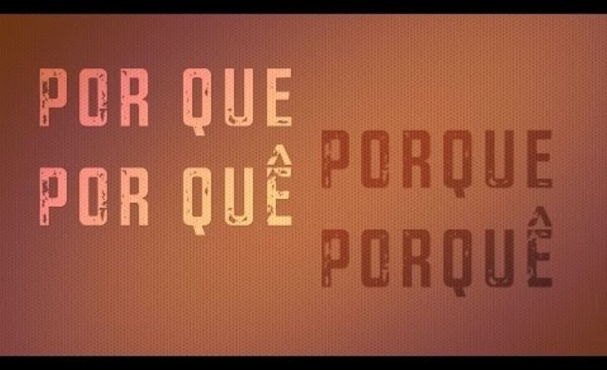 [Língua Portuguesa] Por que, por quê, porque, porquê