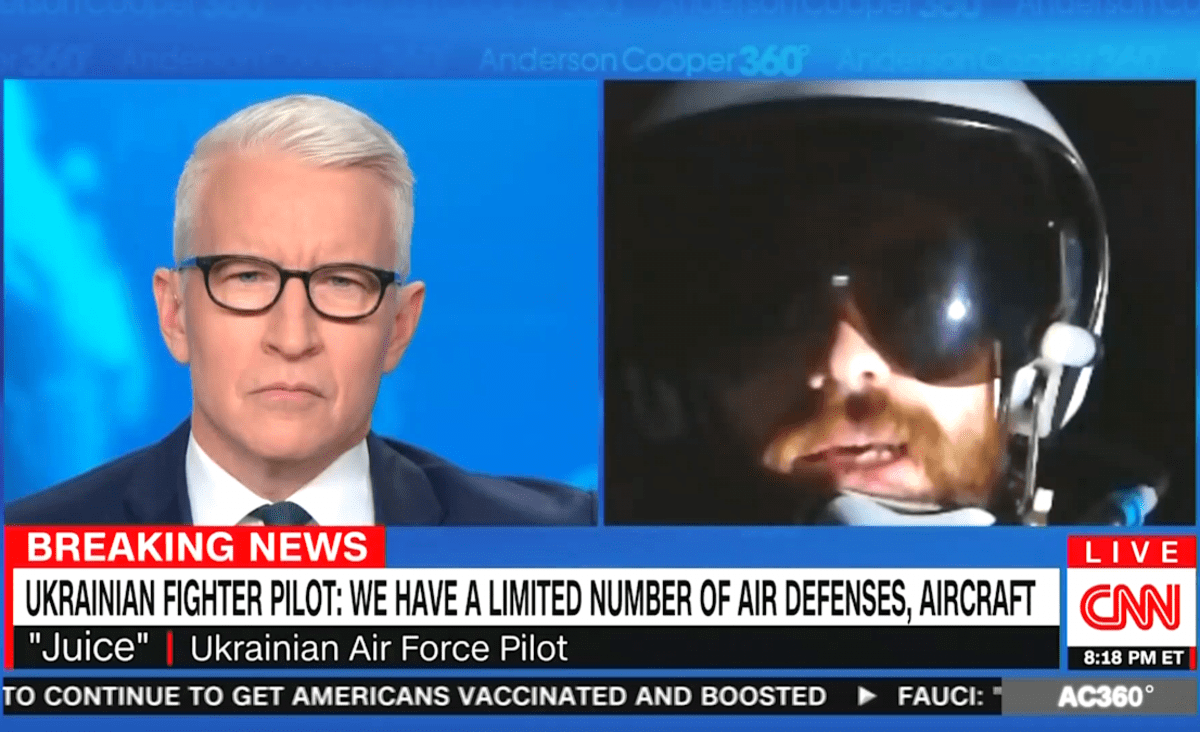 Ukrainian fighter pilot gives interview between flights: 'Russians have a lot of losses'
