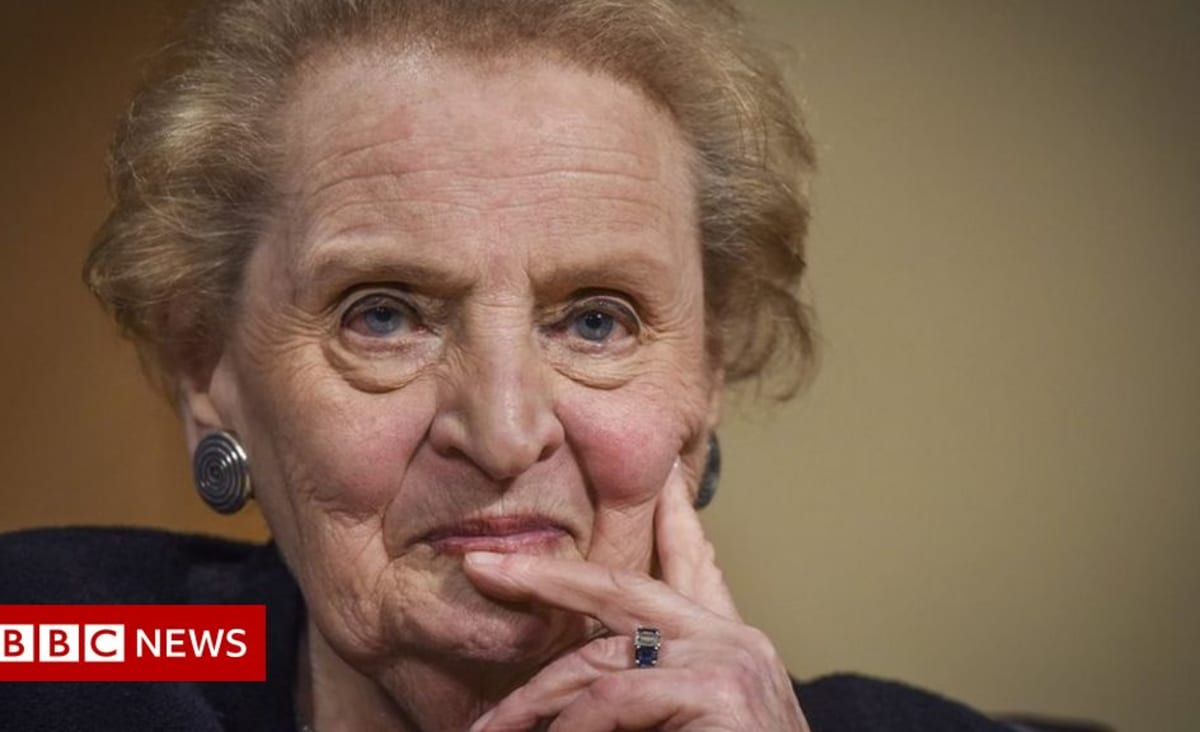 Madeleine Albright: First female US secretary of state dies