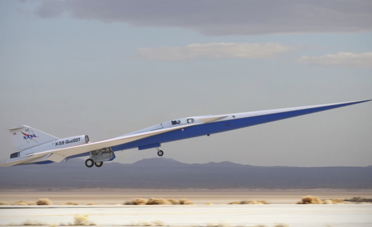 NASA will soon test how quiet its X-59 really is over populated areas
