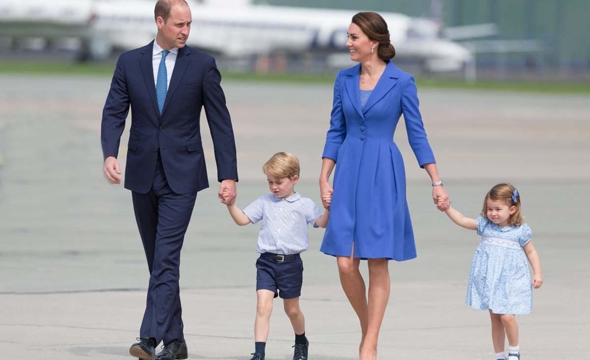 Veja marcas vestidas pelos filhos de Kate Middleton e príncipe William